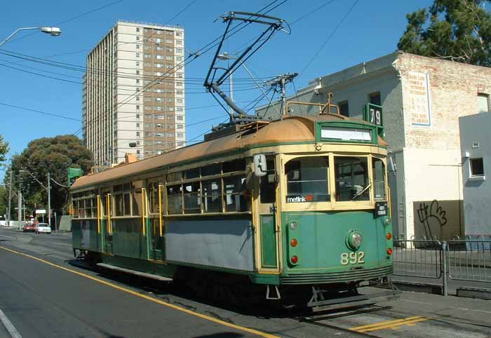 Yarra Trams W class 892